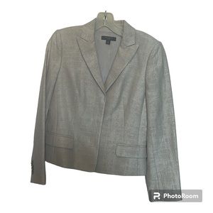 Ann Taylor cream blazer